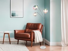 Gebogene Stehleuchten 3flammig