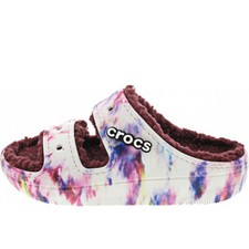 Crocs ClassicCozzyTieDyeSandal Damen Hausschuh in Mehrfarbig