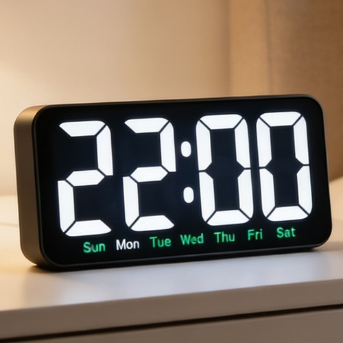 Elektronisch digital wanduhr - digital,