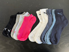 #A563: 10 Paar PUMA Sportsocken Tennissocken Kurzsocken Sneakersocken Gr. 39-42