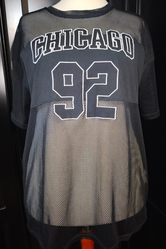 Damen netz shirt - , t-