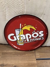 Blechschild Grapos kein