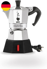Bialetti Moka Elettrika, 2 Tassen, Aluminium