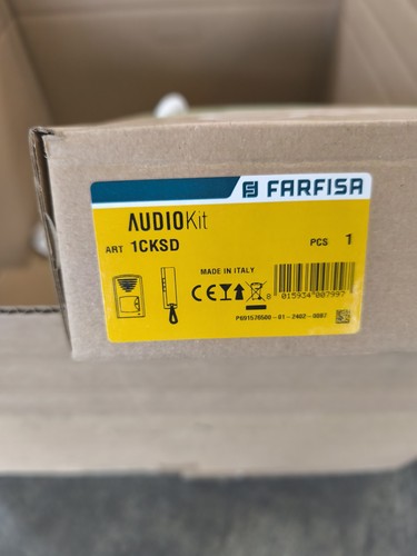 Farfisa audio kit 1cksd - farfisa, audio-kit