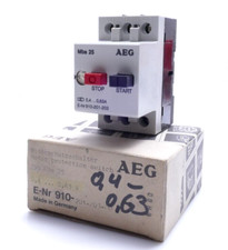 AEG 910-201-203-00 Motorschutzschalter MBS25 0,4-0,63A 91020120300