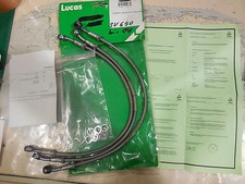 SV 650 AV1 99-02 Lucas MCH279 V3 +10cm Stahlflexbremsleitungskit Neu