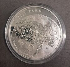 5 oz Silber Fiji Taku Schildkröte 2011 in Kapsel Erstausgabe 