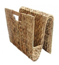 Zeitungsständer Ständer  Zeitschriften Organizer Halter Wasserhyazinthe Natur 