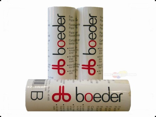 Boeder faxpapier faxrolle - faxpapier,