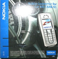 Nokia Pop-Port Adapter CA-55 für Car Kit CARK-91 original Nokia Zubehör