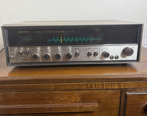 Vintage sony str 6046a fm - vintage,
