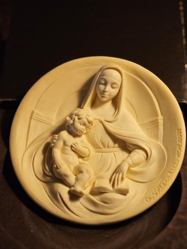 Wandteller madonna saggia - wandteller,