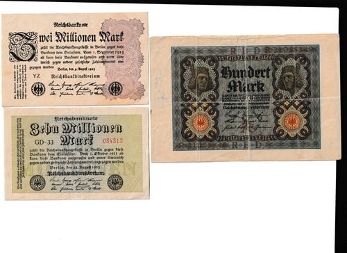 Geldscheine lot deutsches - geldscheine,