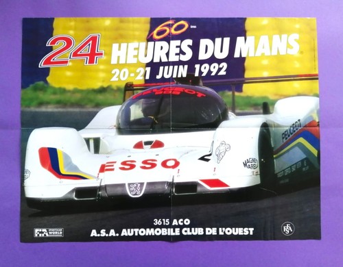 Altes original rennplakat - original,