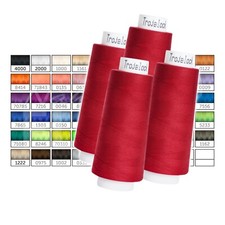 Amann Mettler Trojalock No.120 / 2500m Overlockgarn (4x gleiche Farbe)