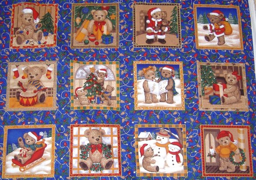 Weihnachten teddy quadrate - weihnachten,