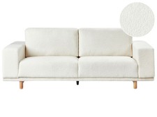 3-Sitzer Sofa Bouclé creme