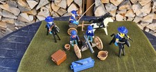 Playmobil Western ACW Union 5 Soldaten Nordstaaten Artillerie Train Kanone