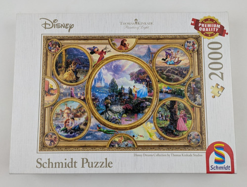 Puzzle thomas kinkade - kinkade, disney