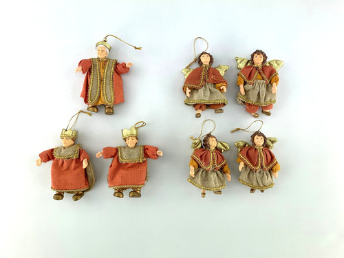 Stoff figur weihnachten könig - figur,