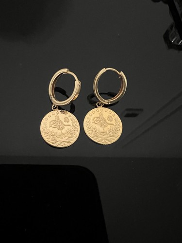 Ohrringe creolen karat gold - 22,
