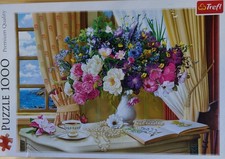 Puzzle 1000 Teile, Trefl Puzzle "Flowers In The Morning"