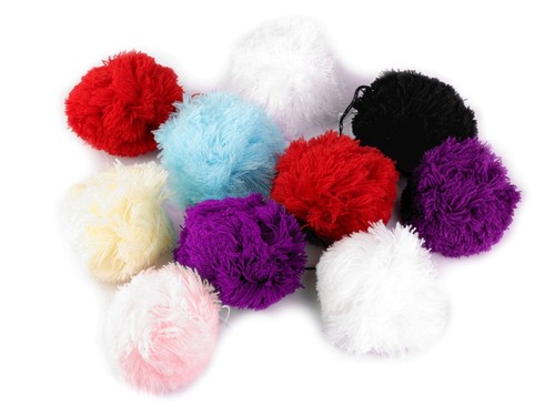 Pompon bommeln ø85 - pompon, mm