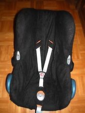 Sommerbezug Schonbezug Frottee für Maxi-cosi Cabriofix NEU schwarz