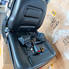 Baumaschinensitz Staplersitz Baggersitz Traktorsitz Gabelstaplersitz GS12 +Gurt