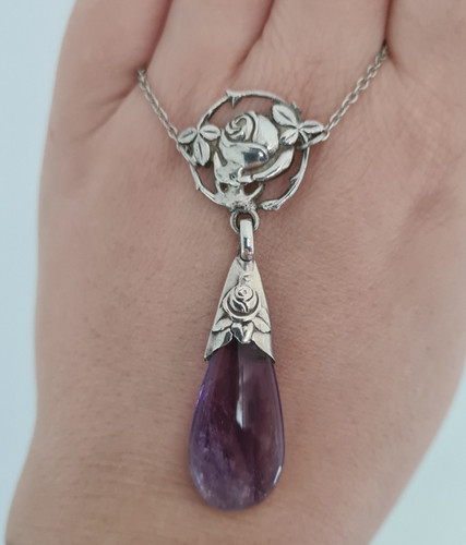 Antikes jugendstil collier - antikes,