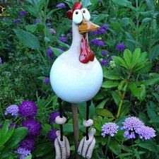 Dekorative Henne Gartenfigur -