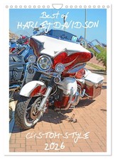 Best of Harley-Davidson Custom-Style 2026 (Wandkalender 2026 DIN A4 hoch), CALVE