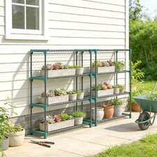 4-stufiger Pflanzenständer