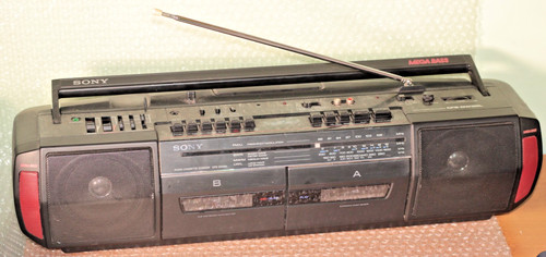 Sony ghettoblaster radio - sony,