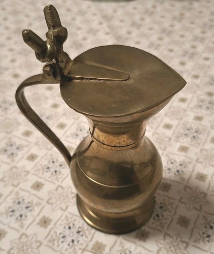 Kanne aus messing vintage - kanne,