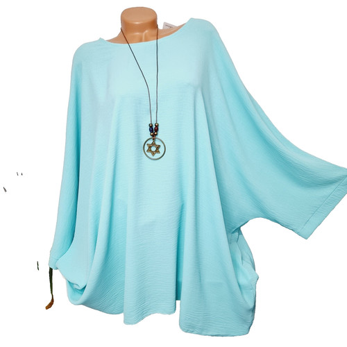 Italy damen tunika bluse - italy, shirt