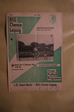  Fußball OL Programm der BSG