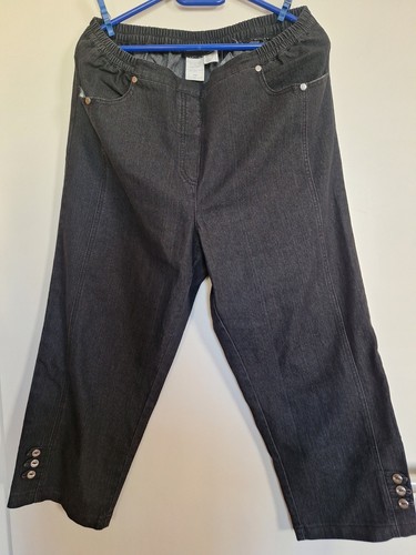 Schwarze damen 8 hose - ,