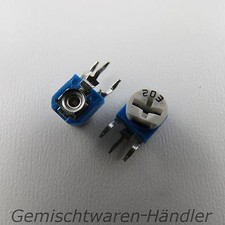 2000 ohm stehend trimmer - 2x,