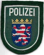 Polizei HESSEN Patch grün