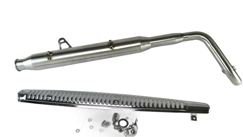 Dax auspuff edelstahl mit - auspuff,