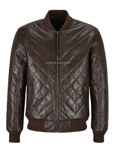 Herren 70er bomber echt leder - herren,