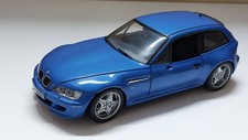 BMW Z3 Coupé M-Version 1999 blau metallic UT Models 1:18 Vitrinenmodell