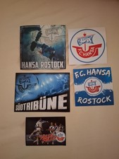 Aufkleber Mix Ultras FC Hansa Rostock 5 Fanszene Sticker FCH Kogge