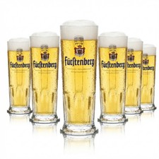 6x Fürstenberg Bier Glas 0,3l