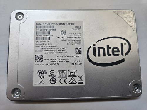 Intel ssd pro - intel, 240gb
