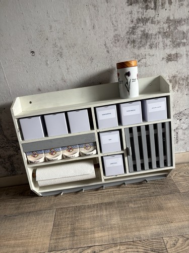 Vintage gewürz schrank - vintage, gewürz-schrank