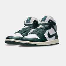 Nike Air Jordan 1 Mid White Oxidized Green Grün Damen Herren Sneaker 43 44 44,5
