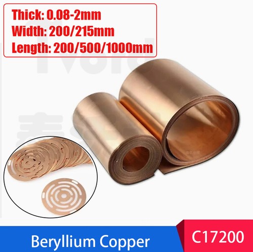 C17200 beryllium bronze - beryllium,