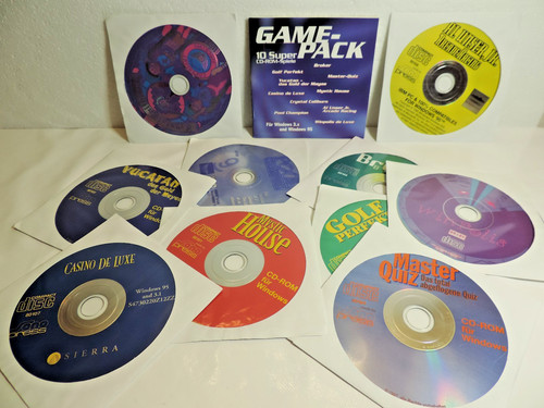 Game pack super rom - super, cd-rom
